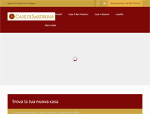 Tablet Screenshot of casedisardegna.it